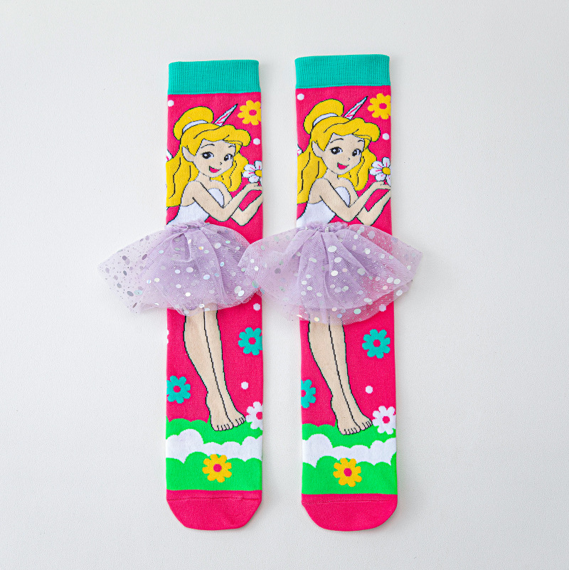 Baby Sock Oximeter - Calcetines hasta la rodilla para niñas