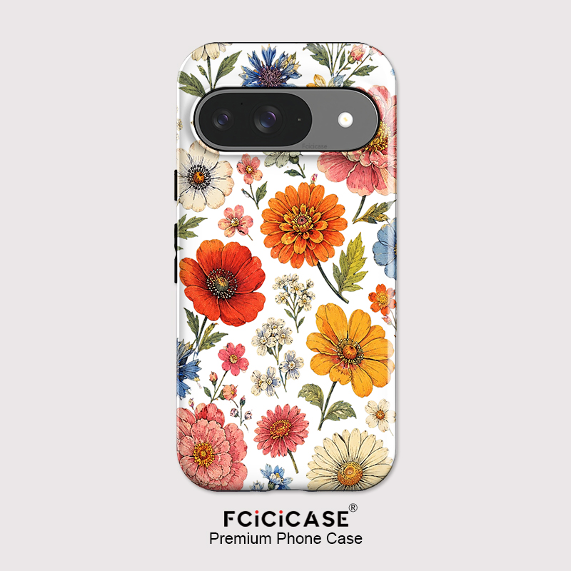 Google Pixel 9 - Fcicicase-funda de teléfono acrílica mate para