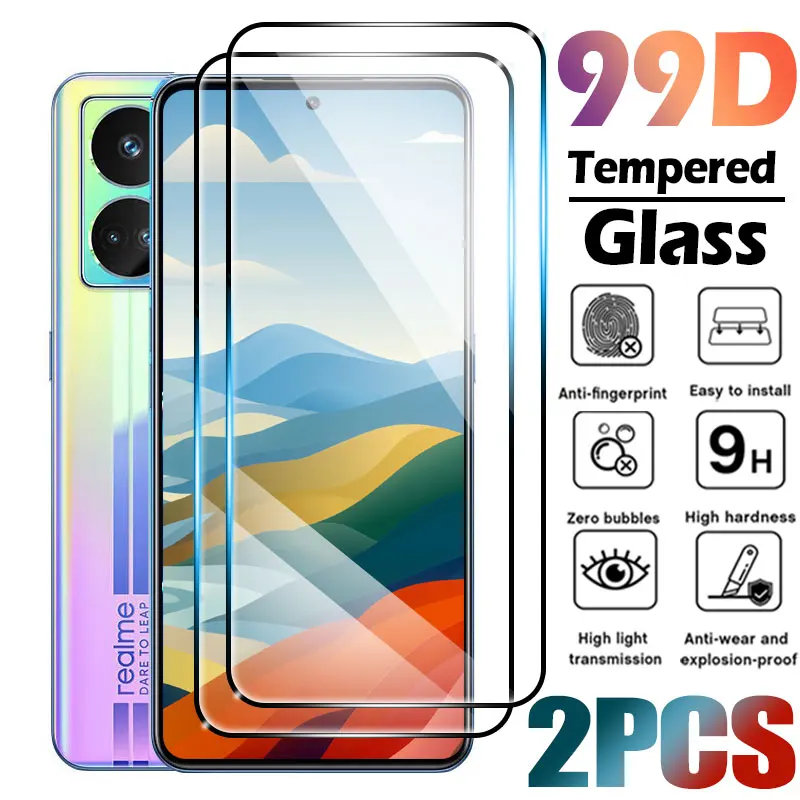 2PCS Cristal Templado para Rea - Realme C67 reseña y precio
