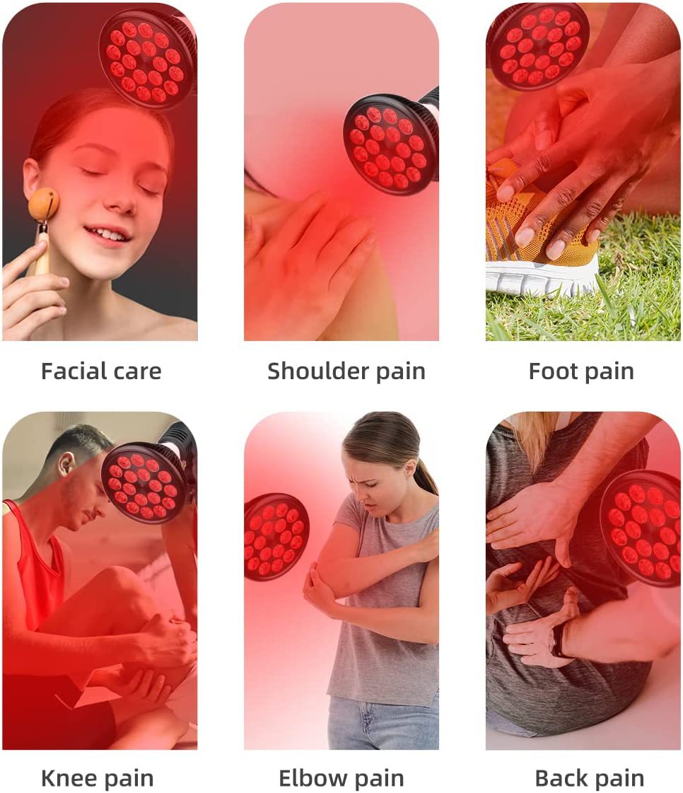 Lámpara de Terapia de Luz Roja - Galvanic Skin Sensor reseña y precio